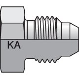 12PNMKAS - Komatsu 30° Flare, Metric Thread Adapters | Parker NA