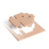 THERM-A-GAP HCS10 Thermally Conductive Gap Filler Pads