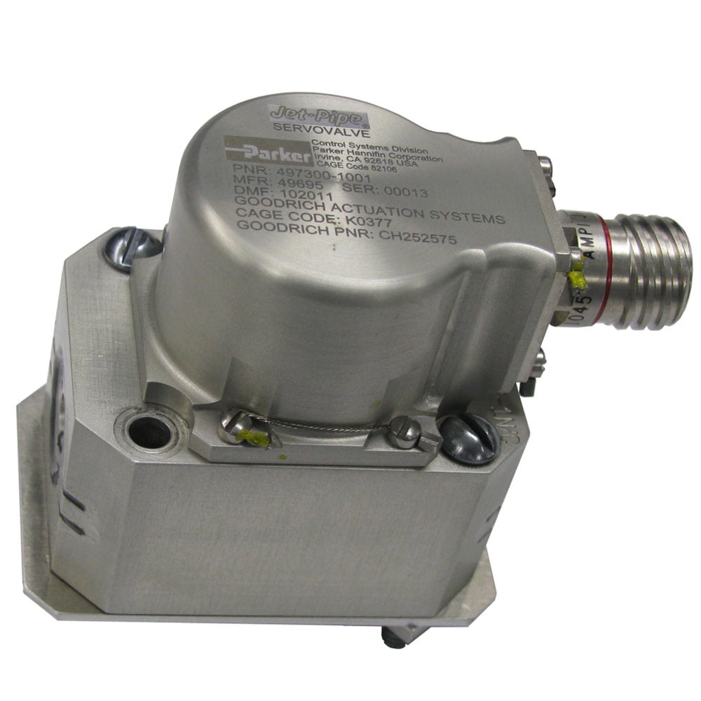 Aerospace and PowerGen Electrohydraulic Servovalve Three-/Four-Way