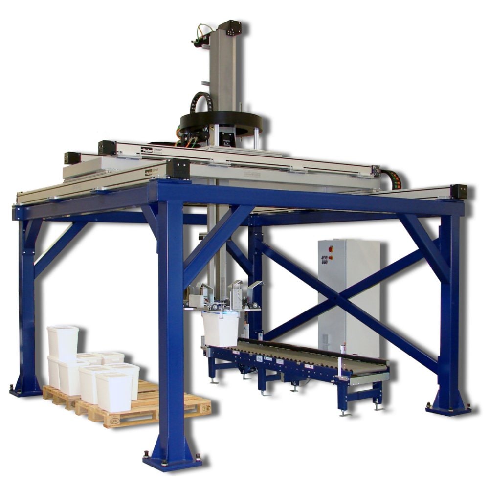 Pallet Gantry Robots: Automated Palletizing/Depalletizing Handling Systems