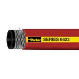 Silicone High Temperature Coolant Suction Hose, Series 6623