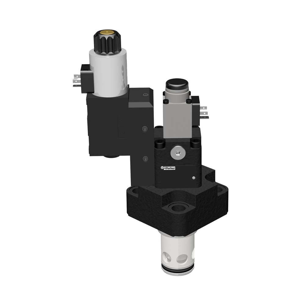 Proportional Throttle Valve with Shut-Off Valve - Series TEA