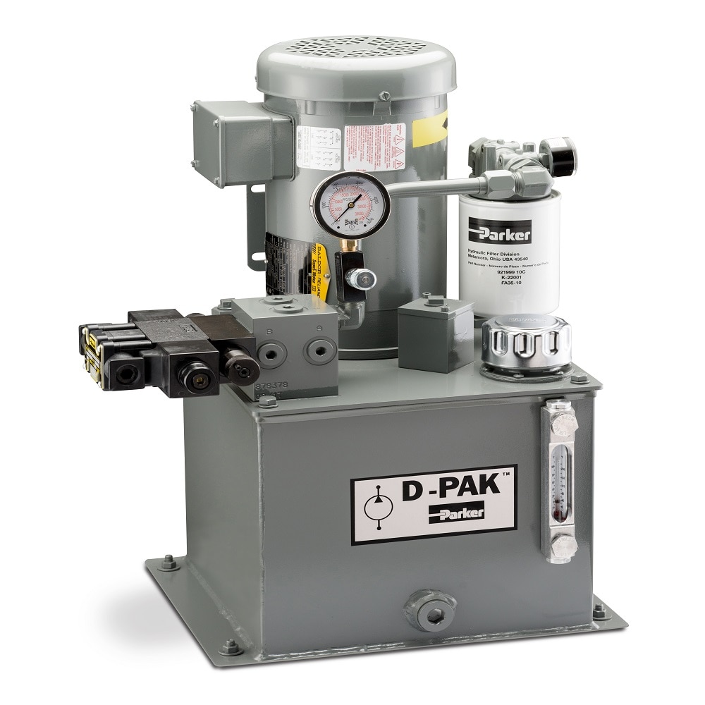 D-PAK Fixed Displacement Hydraulic Power Units