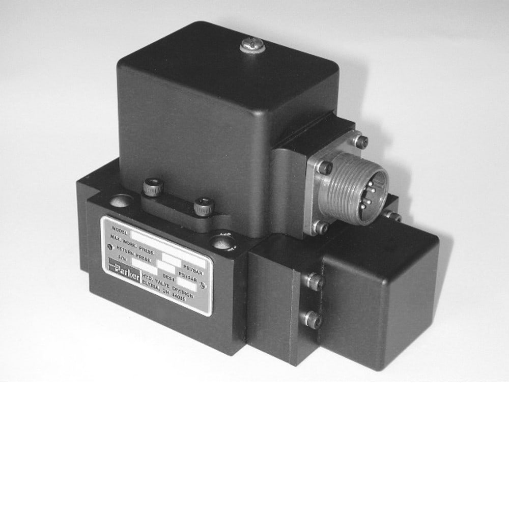 Two-Stage, 4-way Flapper and Nozzle Servovalve - SE2E Series