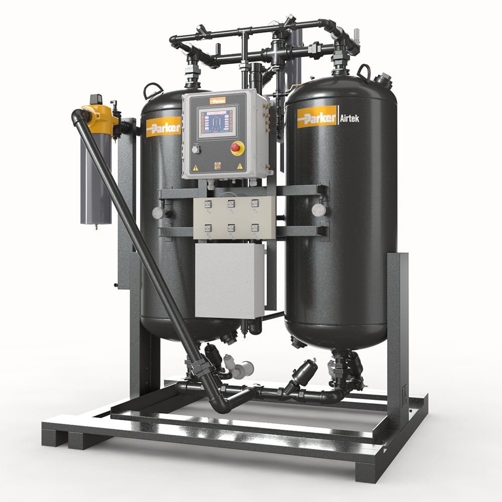 Externally Heated Desiccant Air Dryer - TWP Series