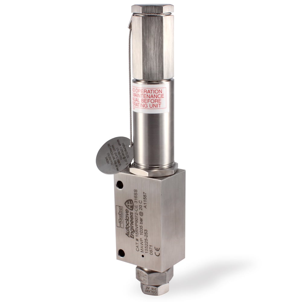 Relief Valve, RVP Series - 75,000 PSI