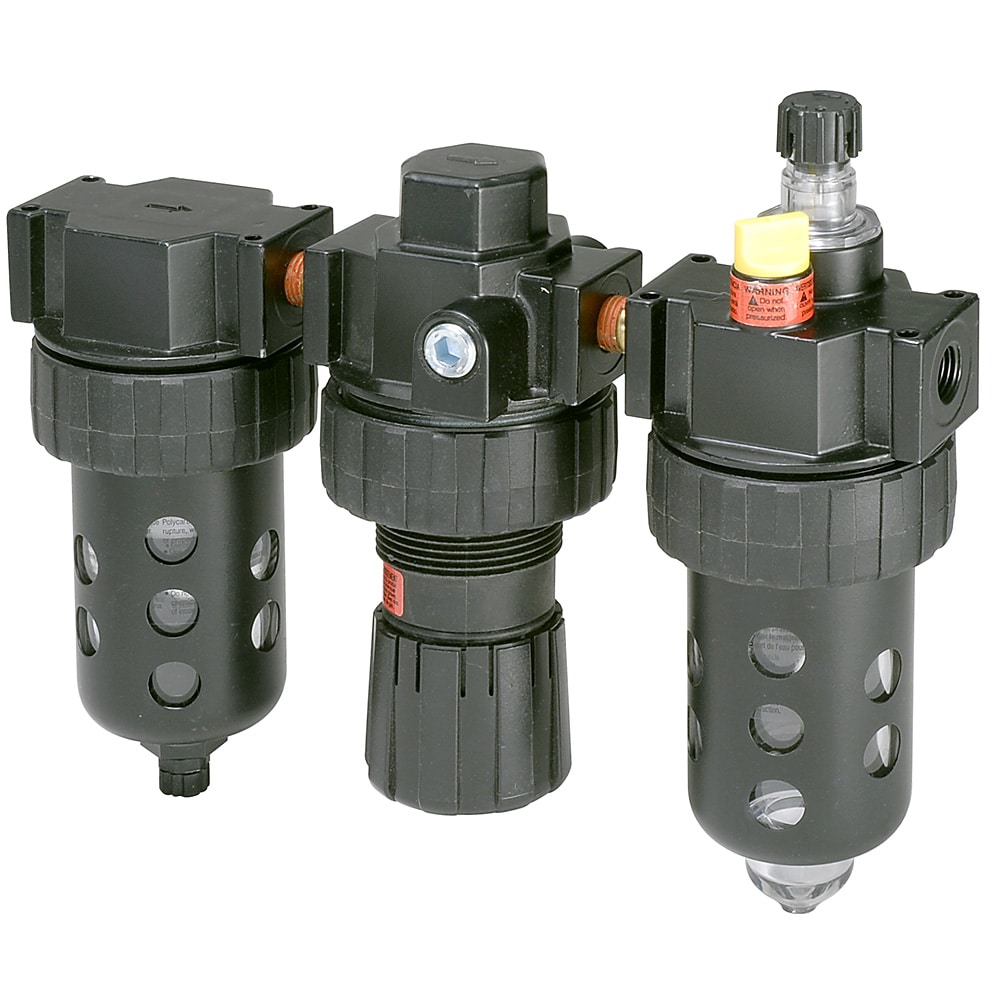 Pipe Nippled FRL 3-Piece Combo - 16A Series