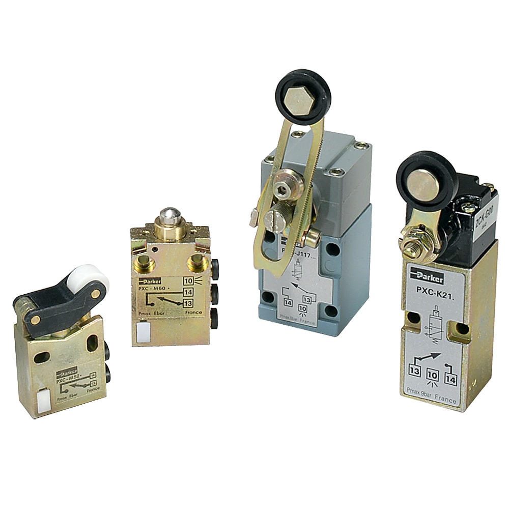 Pneumatic Manual Valve - Limit Switches