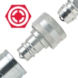 Agricultural Interchange Quick Coupling Adapters (1/2”), Convert Male Tip Styles on Tractor Connections - Pioneer Adapters