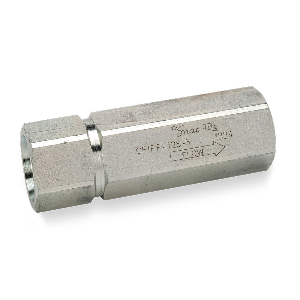 Soft Seat, In Line Hydraulic Check Valves - CPIFF Series