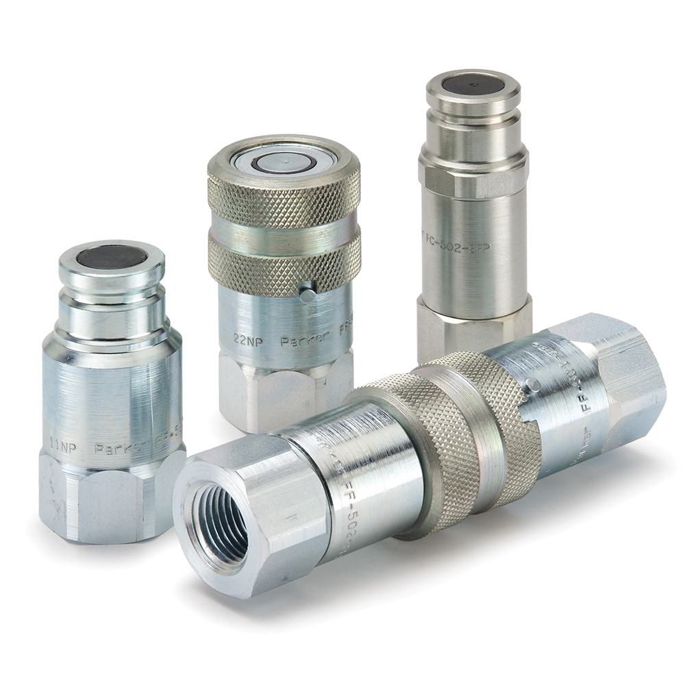 Non-Spill, Flat Face, ISO 16028 HTMA, Quick Couplings - FF and FC Series