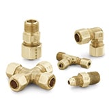 Intrulok® Brass Flareless Bite Type Fittings